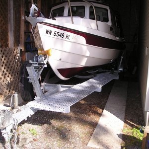 Media 'Boat trailer catwalk' in album 'Anna Leigh with camper top'