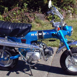 My 1st bike. 1972 Honda Trail 70.