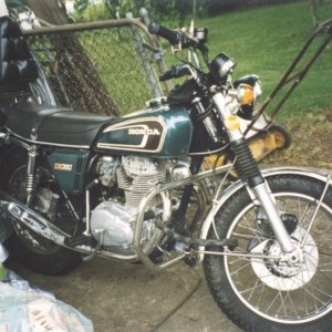 1974 Honda CB360 #2
