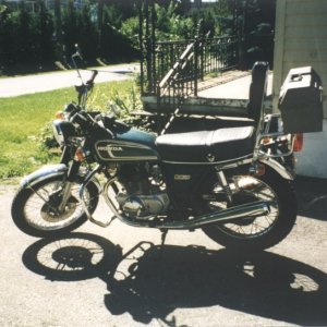 1974 Honda CB360 #3