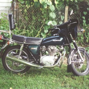 1974 Honda CB360 #6