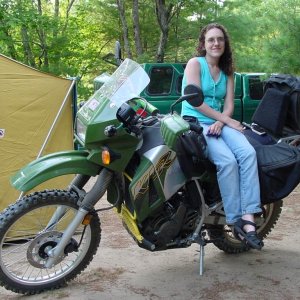 2001 Kawasaki KLR 650 #10