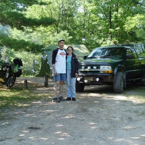 Media 'Our honeymoon camp.' in album 'My 1st bike. 1972 Honda Trail 70.'