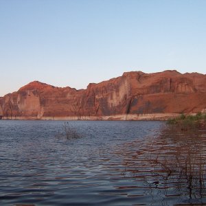Saturday night view from where C-Swell was beached.