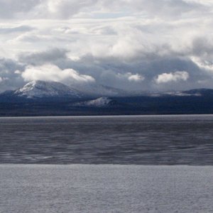 Lake still iced in (May 28)