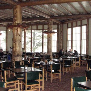 Lake Lodge dining room