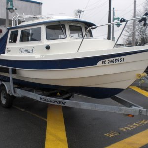 Our new boat waiting for us.