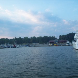 The owner of Princess stopped by while docked. Said he liked our C-Dory