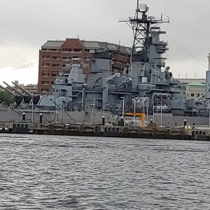 Battleship Wisconsin in Norfolk
