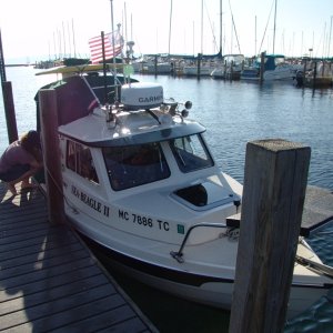 Back at the dock.