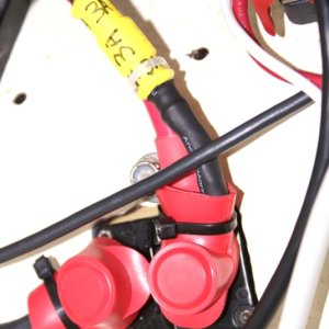Boat Mods - Windlass Switch 04 Re-wired circuit breaker