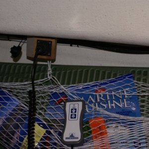 Boat Mods - Windlass Switch 11 New plug-in for remote switch with remote cord attached.