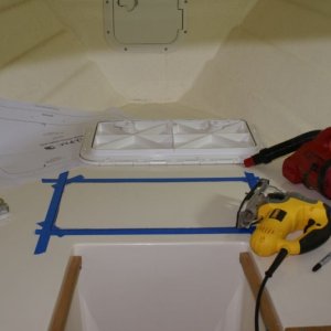 V-Berth Storage Install -DSC06134