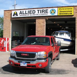 Getting a tire replace while on the road