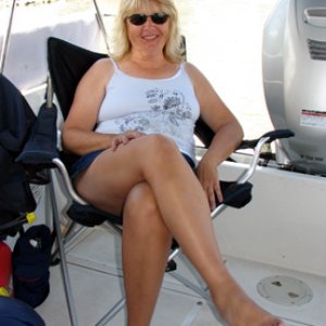 Lounging in the cockpit
