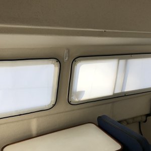 Translucent window covers for all windows.