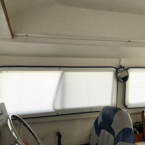 Translucent window covers for all windows.