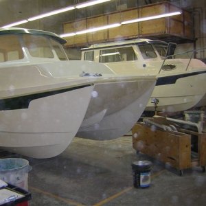 (Cygnet) DiveCat in background,  Cygnet replacement on left