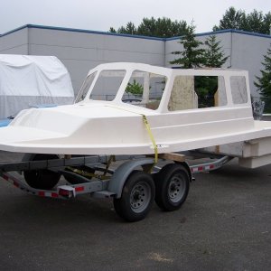 (Cygnet)  TC255 cabin and cockpit section out of the mold