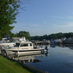 Pirates Cove Marina on the Erie canal, NY