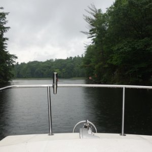 Typical Rideau Canal to entrance lock