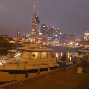 Nashville City Dock on the Cumberland