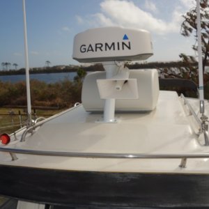 New Coleman 15k BTU AC required new radar mount, Seaview 16" fits perfect.