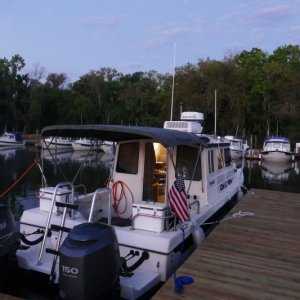 Expedition Mode at Hontoon Is state park gathering on the St John river