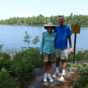 We had a private Ranger led tour of Breausiel Island, Canada, West end of the Trent Severn waterway