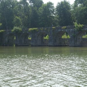 Montezuma aqueduct took the Erie Canal OVER the swamp, rather than trying to dig it out