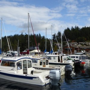 Catman Brock, Arend & Christine, TyBoo Mike & Lois, Da Nag Bill, and MikeR /Big-C at Deer Harbor