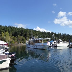 Apparently owned by the owner of Deer Harbor marina, or something like that.