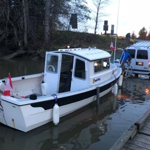 Fraser River launch