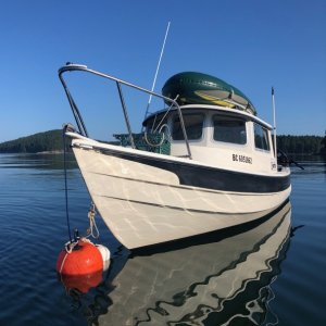 Our own mooring spot!