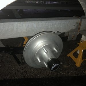 New disc brake rotor installed Dec 2018
Actual brakes and lines installed 2020