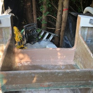 New transom coming together