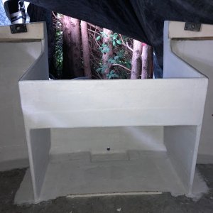 New splash well box mounted