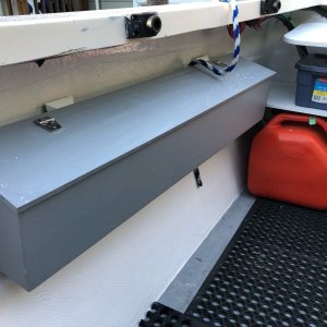 Storage box and a shelf for your cold beer!