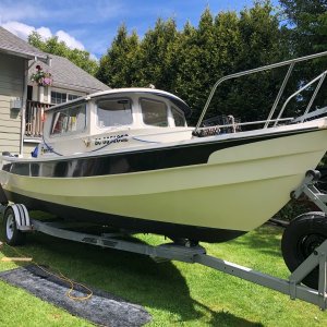 The boat looks great!
The yard not so much