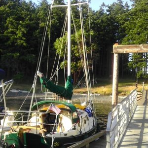 Media 'Flicka James Island - returning home' in album '22' CDory Classic High Top Cruiser for sale $46,500 OBO on Jet Dock- Had planned to rename SunFish  to Endurance. But changed plans. Jet Dock also for sale $4500 OBO'