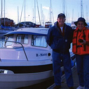 31 Oct 2004 Bellingham
   Joe, Ruth & R-MATEY
(Mark, thanks for taking this photo!)