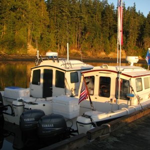 Media 'SleepyC with C'YA rafted toat the 08 Sequim Bay SP CBGT.' in album 'Sequim Bay State Park walk and Dock.'