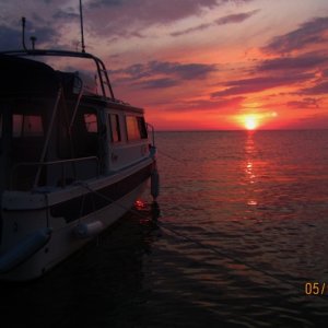 Media 'Cannon or Sea Oat Isl May 2015 
near Isle of Capri  Full Moon trip' in album 'Keywadin Is., south of Naples'