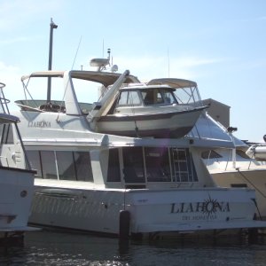 Worlds coolest dingy...Parked a few slips down from a friends boat in Tacoma