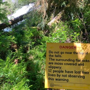 Warning at Chatterbox