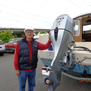 New 90hp Honda