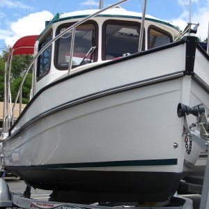 Media 'Bimini top walkaround 6' in album 'Top installed with matching hatch cover'