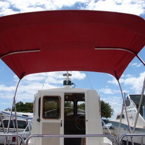 Media 'Bimini top walkaround 7' in album 'Top installed with matching hatch cover'