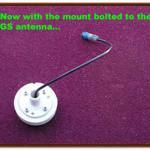 15 - GPS Antenna with TV Antenna Mount Threaded