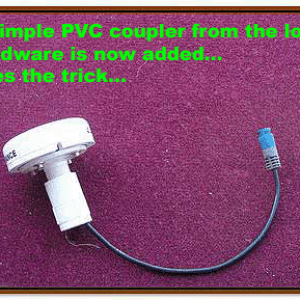 16 - GPS Antenna with TV Antenna Mount Threaded